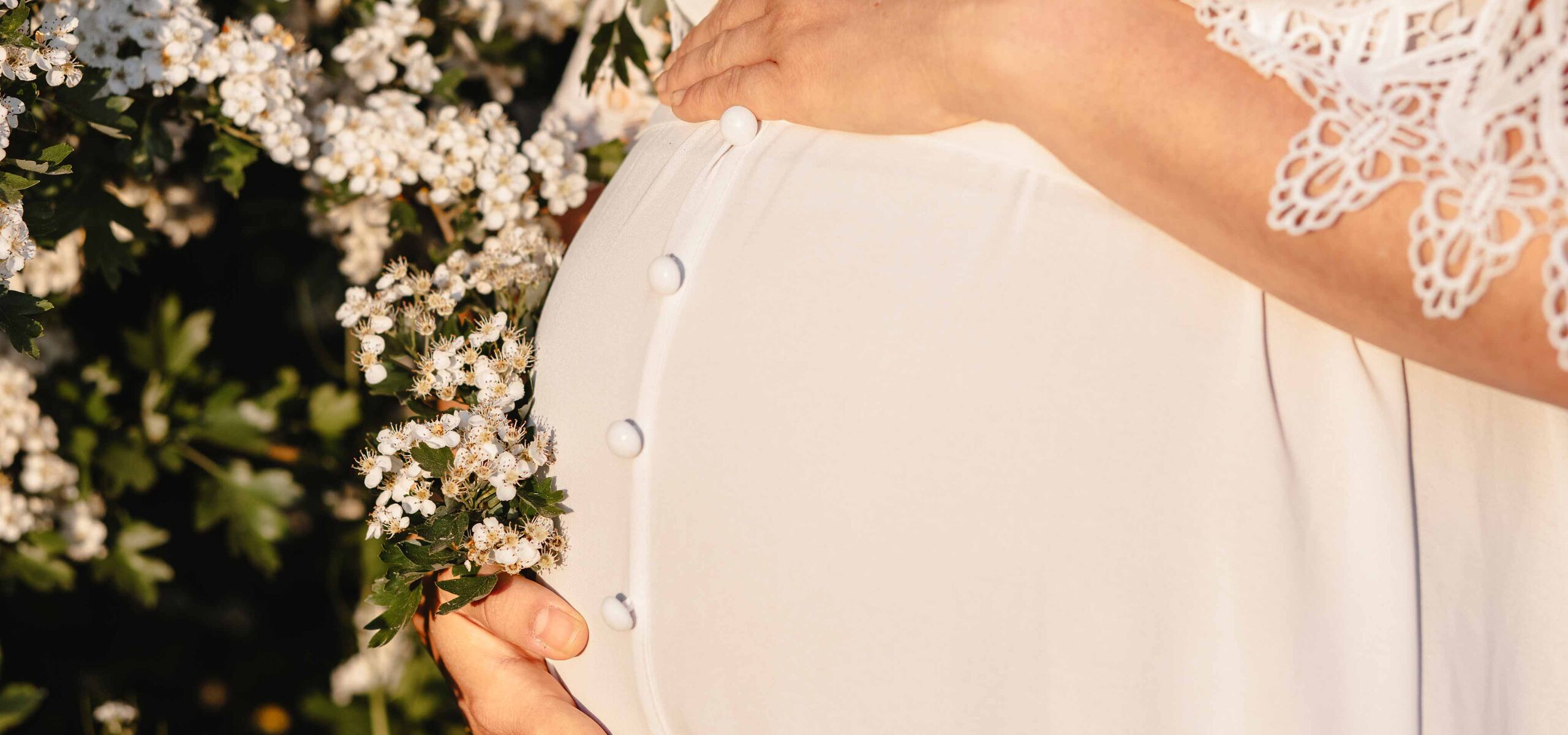 Babybauch im Fokus