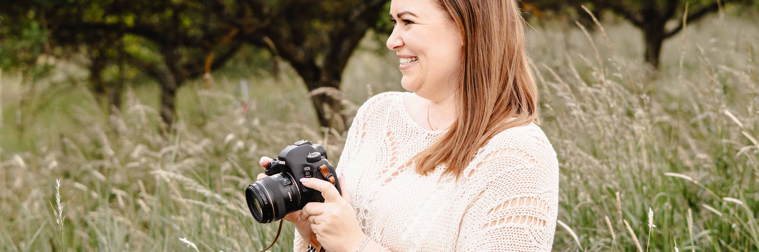 Sigrund beim Fotografieren
