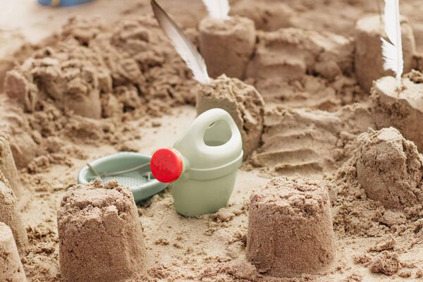 Sandkasten beim Familienshooting