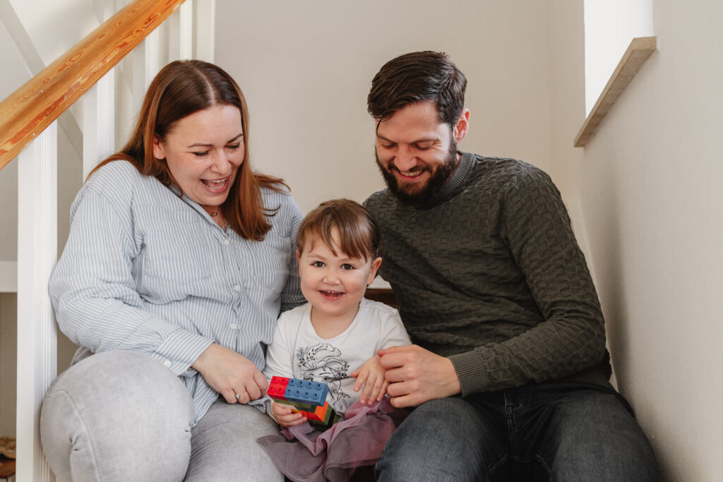 Familienfotografie im Nürnberger Land zeigt eine Familie